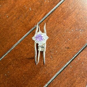 Bracelet Silver with lavender stone